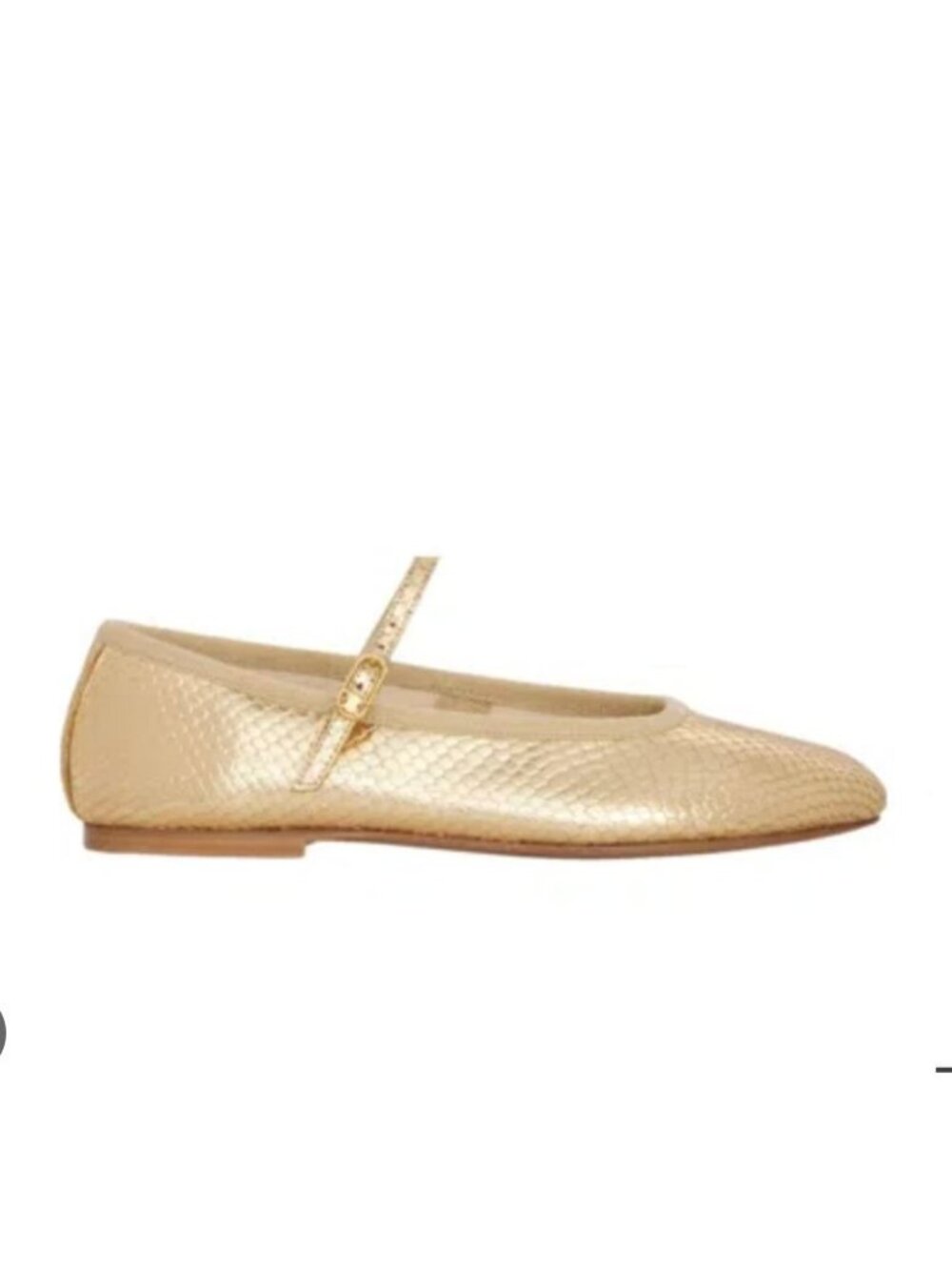 Celine Les Ballerines Ballet Shoes In light gold  - Size 9